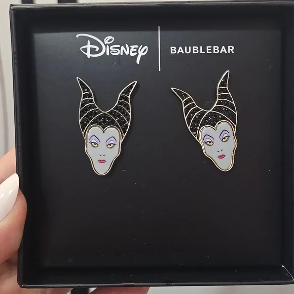 Disney BaubleBar Maleficent Earrings - Picture 1 of 2